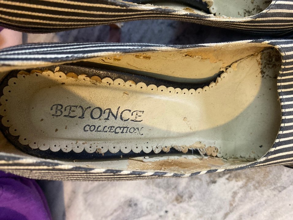 Tokalı Kahverengi Desenli Dolgu Topuklu Kadın Stiletto - Görsel 2