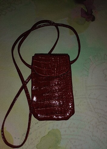 Beden bordo Renk Bordo Telefon çantası