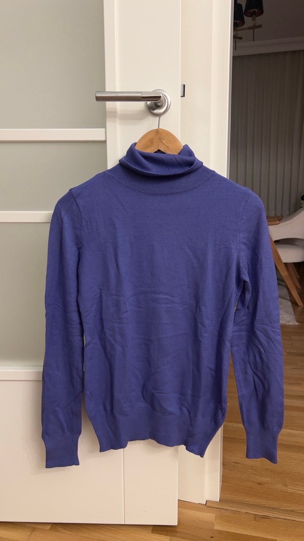 Mango Boğazlı Triko Kazak - Görsel 2