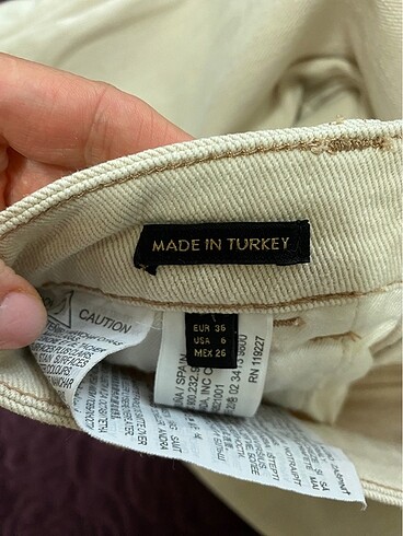 s Beden ten rengi Renk Massimo dutti pantolon