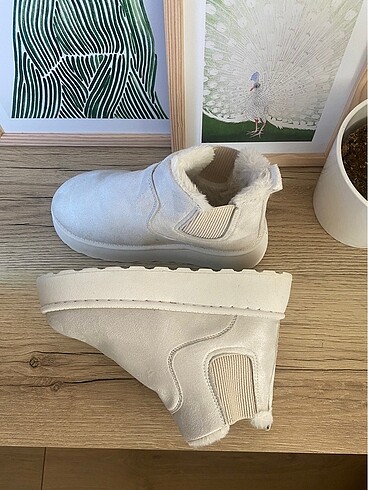 Sıfır ugg süet (5cm topuk)
