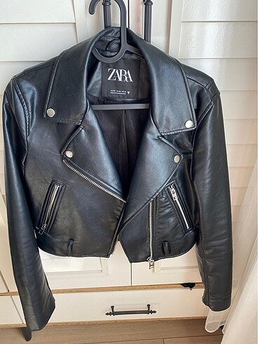 Zara xs deri ceket