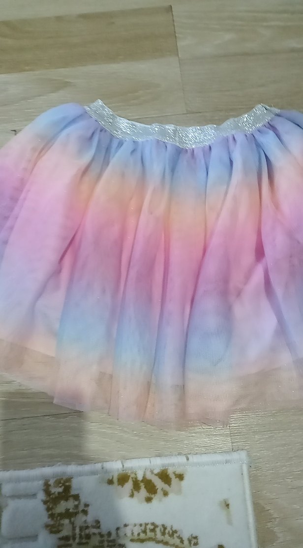 Bohem Tarzı Pastel Renkli Kız Çocuk Etek - Görsel 2