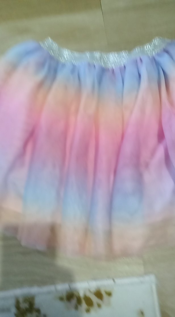 Bohem Tarzı Pastel Renkli Kız Çocuk Etek - Görsel 4