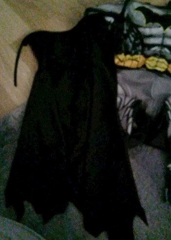 Koyu Gri Desenli Çocuk  Kostümü - Görsel 5