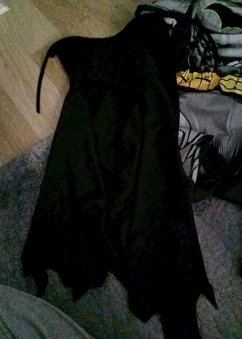 Koyu Gri Desenli Çocuk  Kostümü - Görsel 6