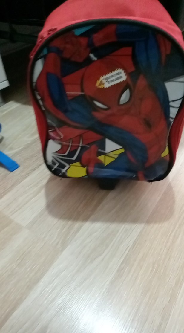 Renkli Kırmızı Örümcek Adam Okul Çantası - Görsel 2