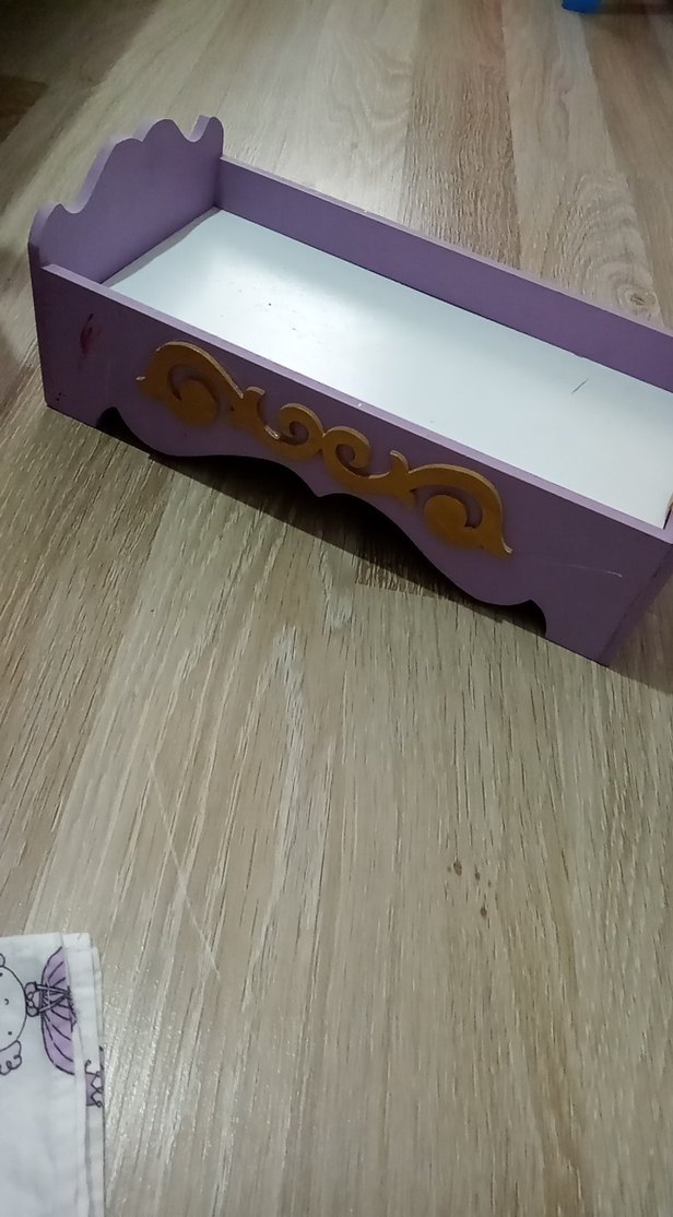 Pastel Mor Bebek Yatağı ve Mobilya Seti - Görsel 2