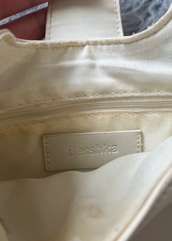 Beyaz Deri Kadın Omuz Çantası - Görsel 2