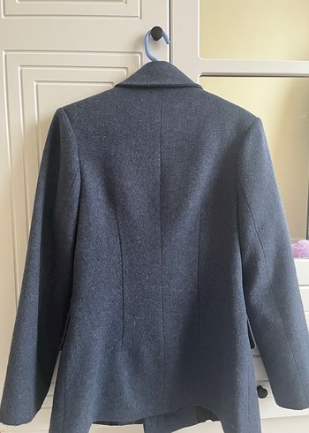 Vatkalı marka Kaşe Blazer - Görsel 3