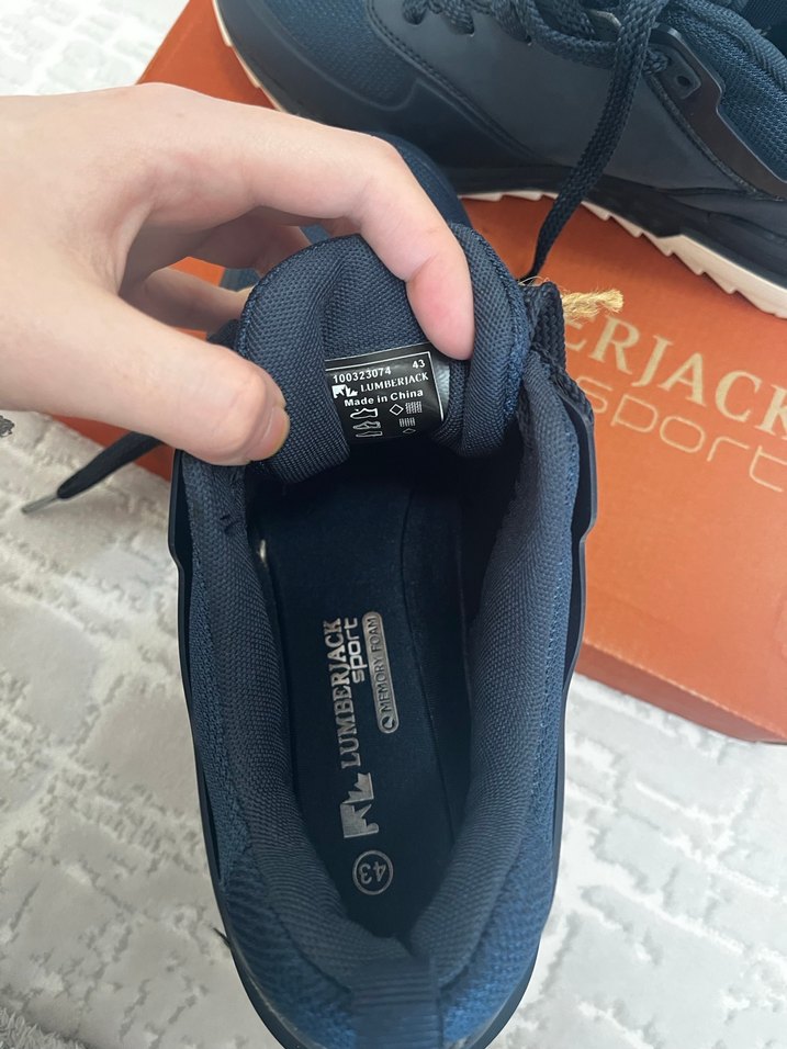 Siyah Erkek Spor Ayakkabı - Görsel 2