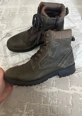 Haki renk erkek bot - Görsel 4