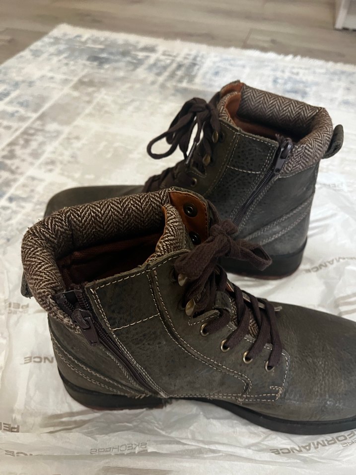 Haki renk erkek bot - Görsel 2