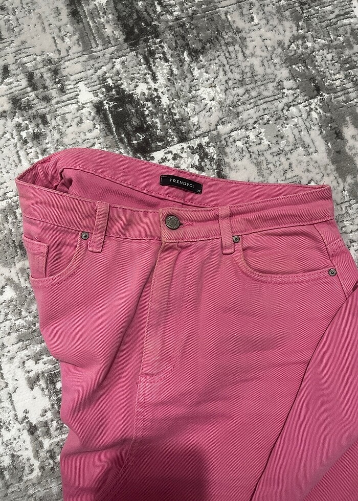 Pembe jean - Görsel 2