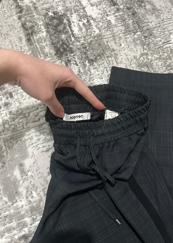 Koton kumaş pantolon - Görsel 3