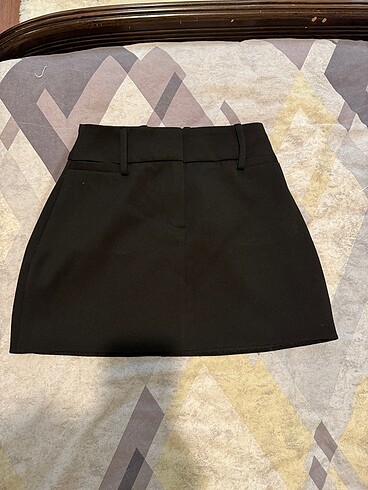 Zara siyah mini etek
