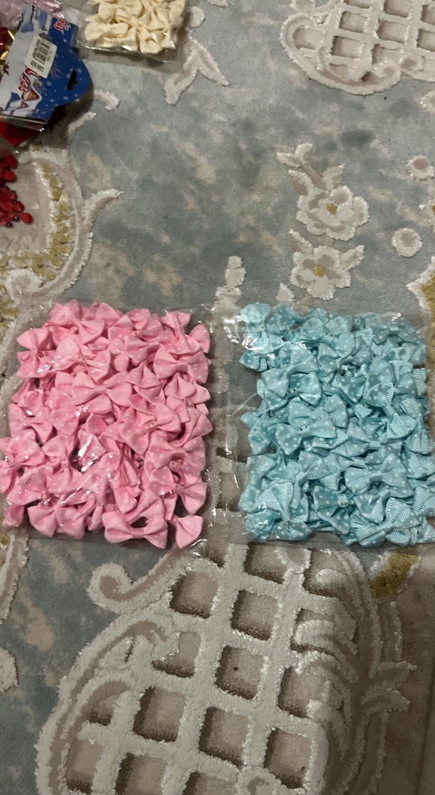 Pembe Kurdeleli Çocuk Saç Tokası - Görsel 3