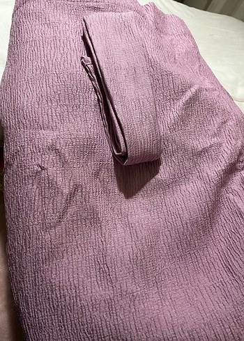 Pastel Mor Düz Yatak Örtüsü - Görsel 7