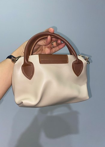 Bej Deri Kadın Çanta - Minimalist Tasarım - Görsel 3