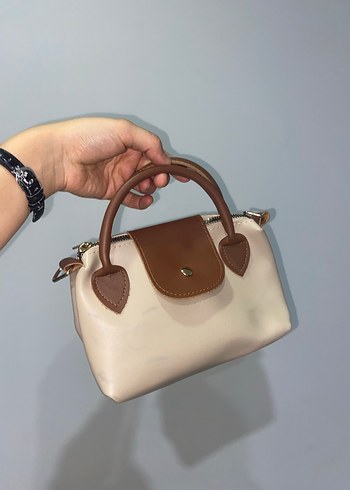 Bej Deri Kadın Çanta - Minimalist Tasarım - Görsel 2