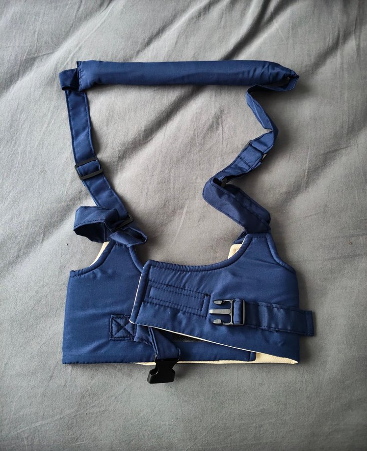 Gri Bebek Yürüme Destek Askısı One Size - Görsel 4