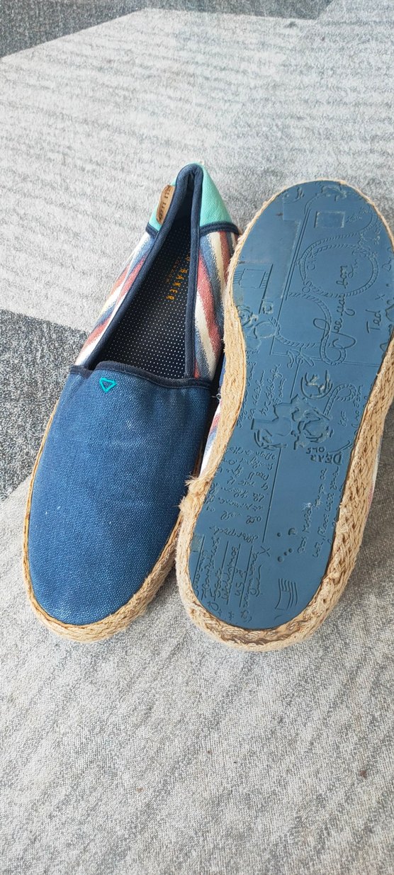 Ted Baker Mavi Denim Erkek Espadril Ayakkabı 44 numara - Görsel 3