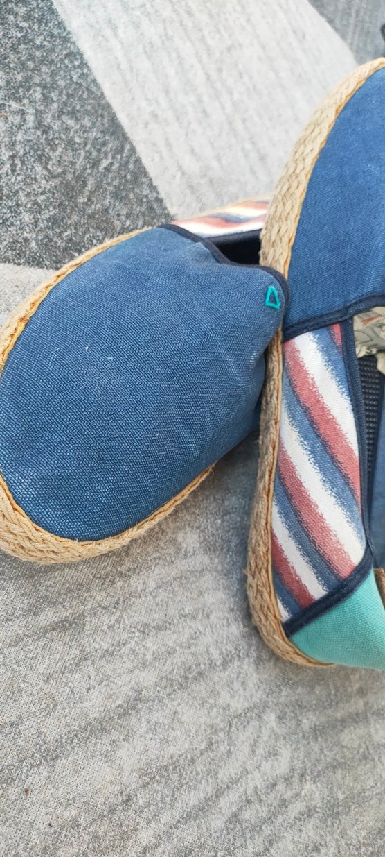 Ted Baker Mavi Denim Erkek Espadril Ayakkabı 44 numara - Görsel 2