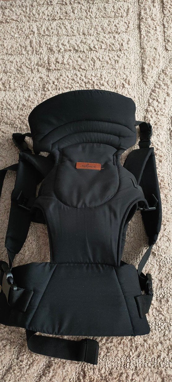 Siyah Bebek Taşıyıcı Kanguru - Görsel 5