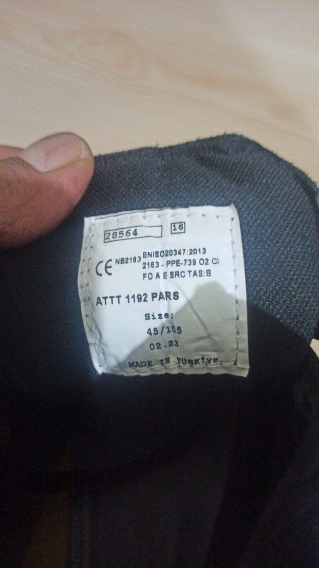 Siyah Erkek Spor Botlar Velcro Bantlı yds marka - Görsel 3