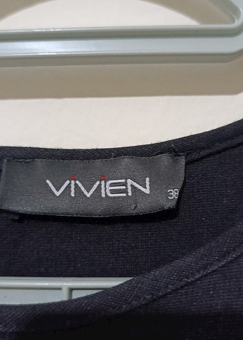 Siyah Püsküllü Uzun Kollu Midi Tunik - Görsel 2