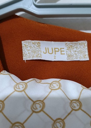 Kahverengi Uzun Kollu Fırfırlı Uzun Elbise - Görsel 3