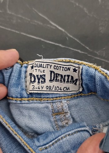 Erkek Çocuk Açık Mavi Kot Pantolon - Görsel 3