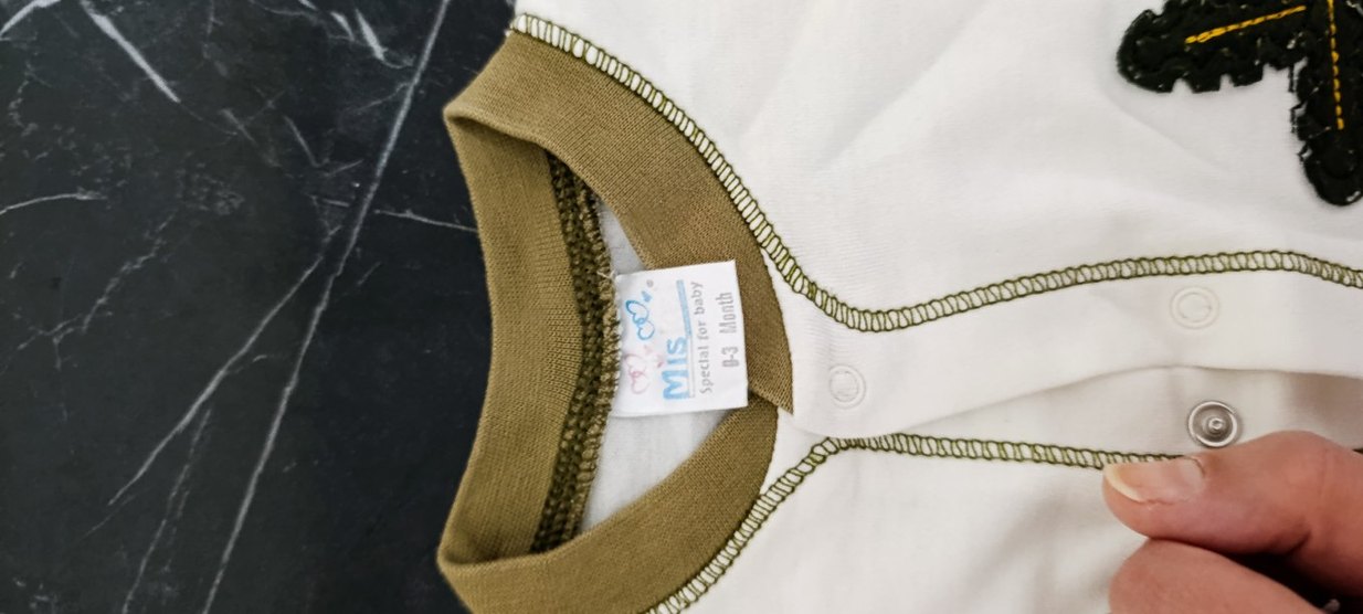 Erkek Bebek Kamuflaj Desenli  Tulum - Görsel 4