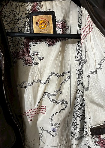 Hard rock Vintage Deri Ceket - Görsel 3