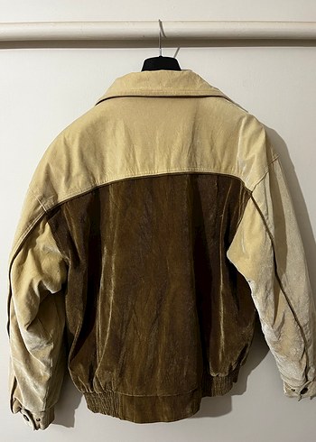 Amerikan vintage kadife ceket - Görsel 2