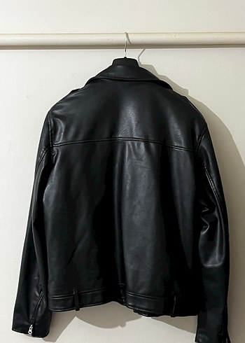 Pull&bear suni deri ceket - Görsel 2