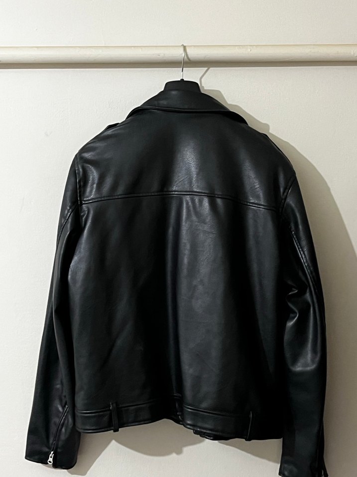 Pull&bear suni deri ceket - Görsel 2