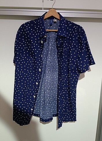 H&M gömlek dokusu harika - Görsel 3