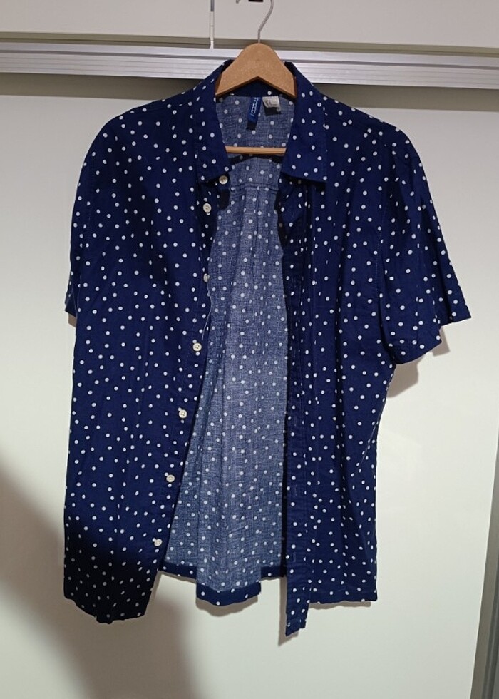 H&M gömlek dokusu harika - Görsel 3