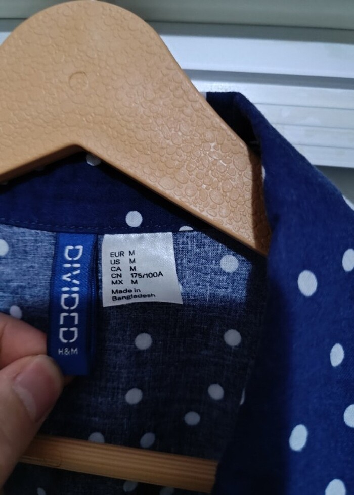 H&M gömlek dokusu harika - Görsel 4