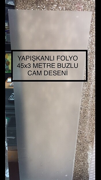 Buzlucam yapışkanlı Folyo