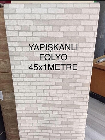 YAPIŞKANLI folyo 4 metre