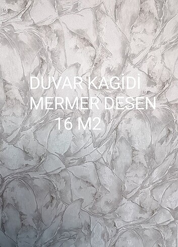 Diğer Duvar kağıdı 16 M2 mermer desenli