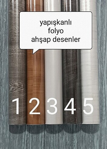 Yapışkanlı folyo