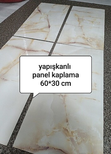 Beden Yapışkanlı panel kaplama 60*30 cm