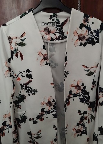 Helly Hansen Çiçek Desenli Kadın Midi Blazer