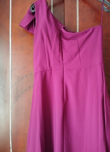 Trendyol tek omuz elbise - Görsel 6