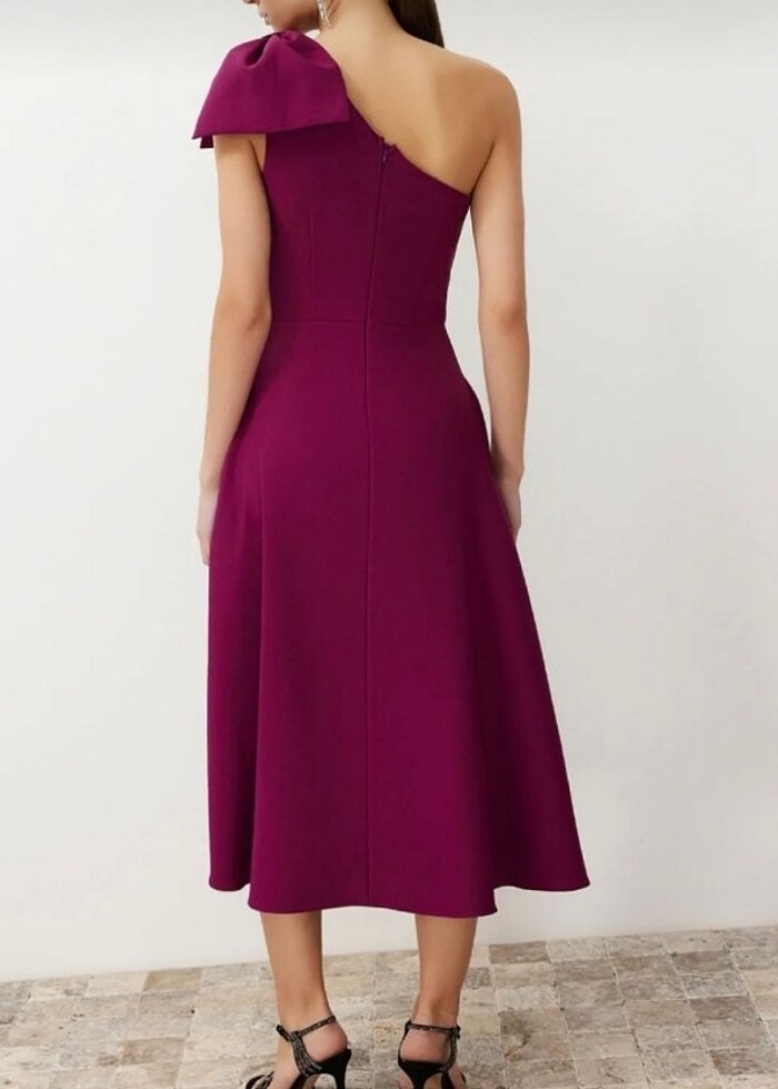 Trendyol tek omuz elbise - Görsel 2