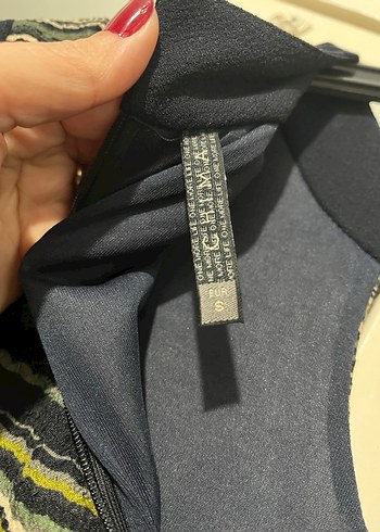 Chima Desenli Elbise - Görsel 3