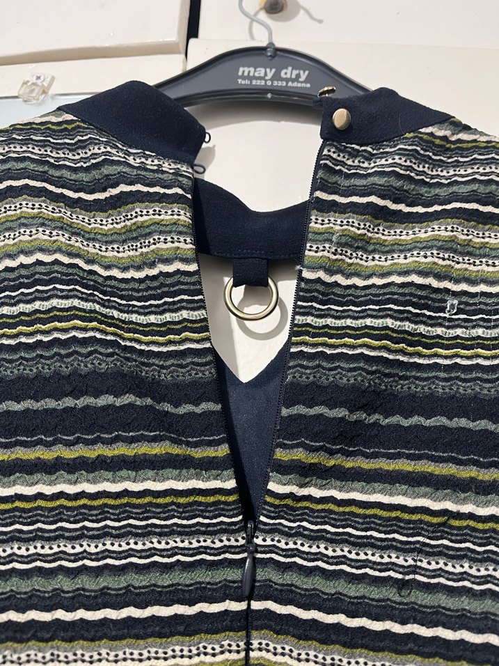 Chima Desenli Elbise - Görsel 2